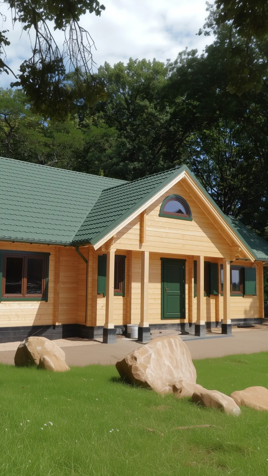 Timber cabin built and installed by Best Timber Cabins in the UK