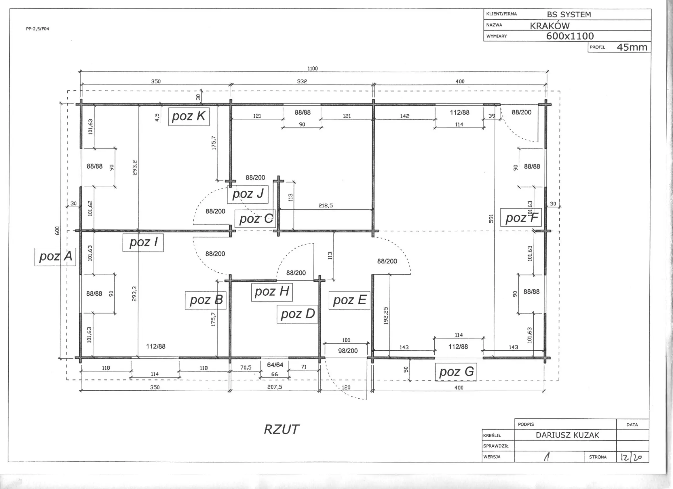 Norfolk – floor plan