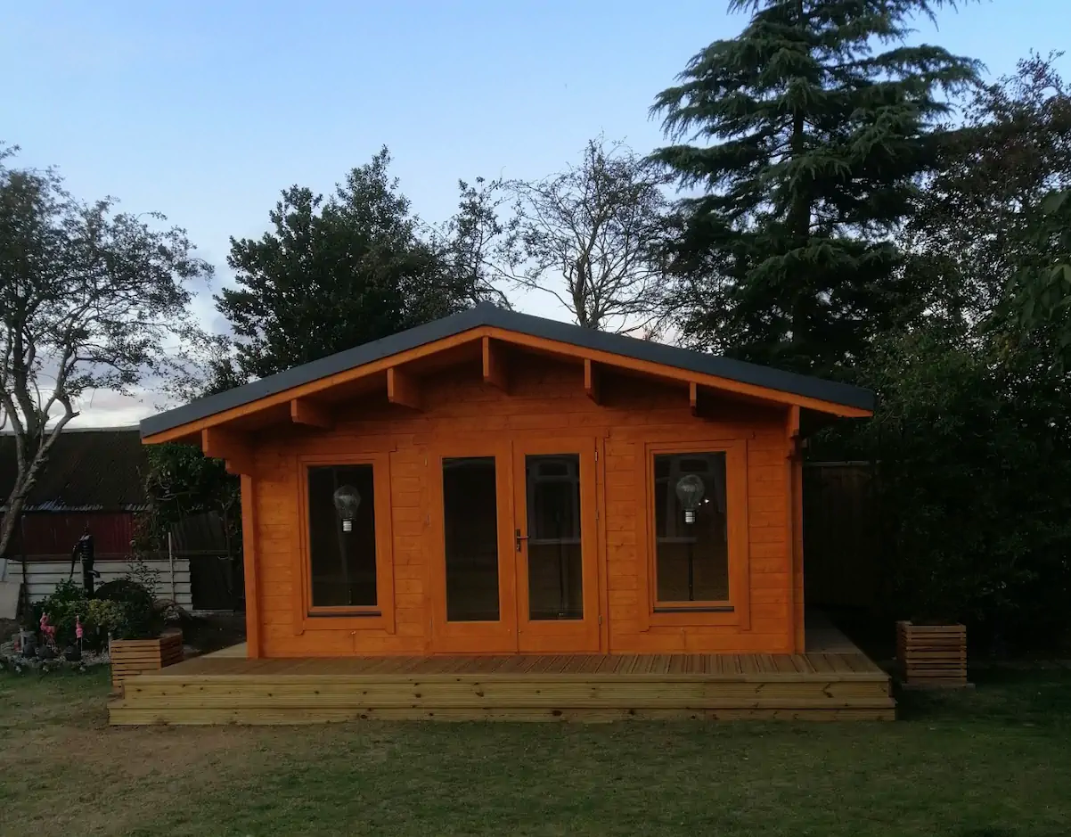 Real Project: The Complete Garden Transformation – Cabin & Decking Combo