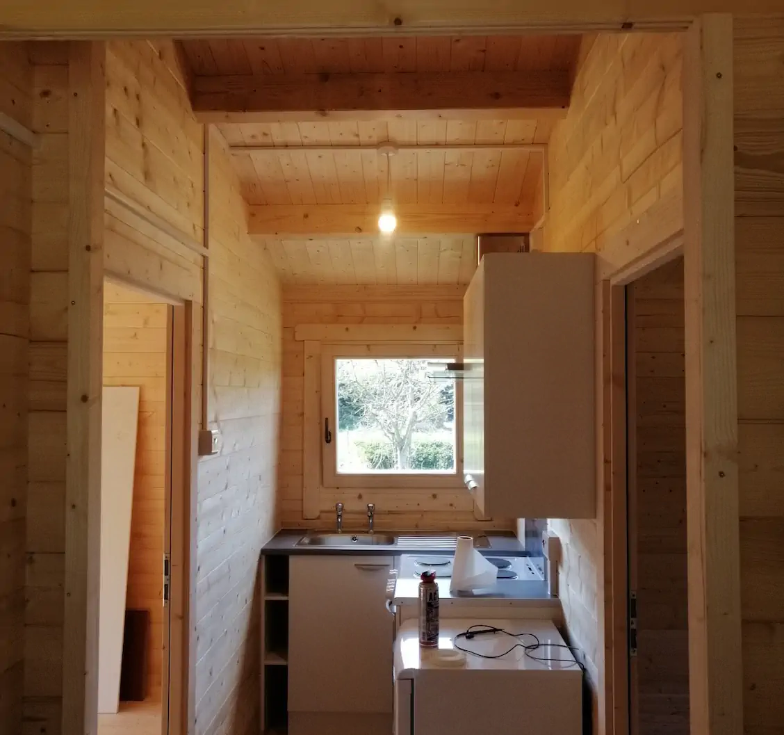 Real Project: Inside the 'Tiny Home' Cabin – Kitchens & Living Spaces